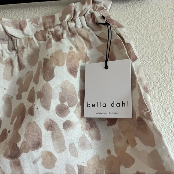 NWT Bella Dahl Ruffle Waist Short in Mojave Spots Print Size Small - Picture 5 of 10
